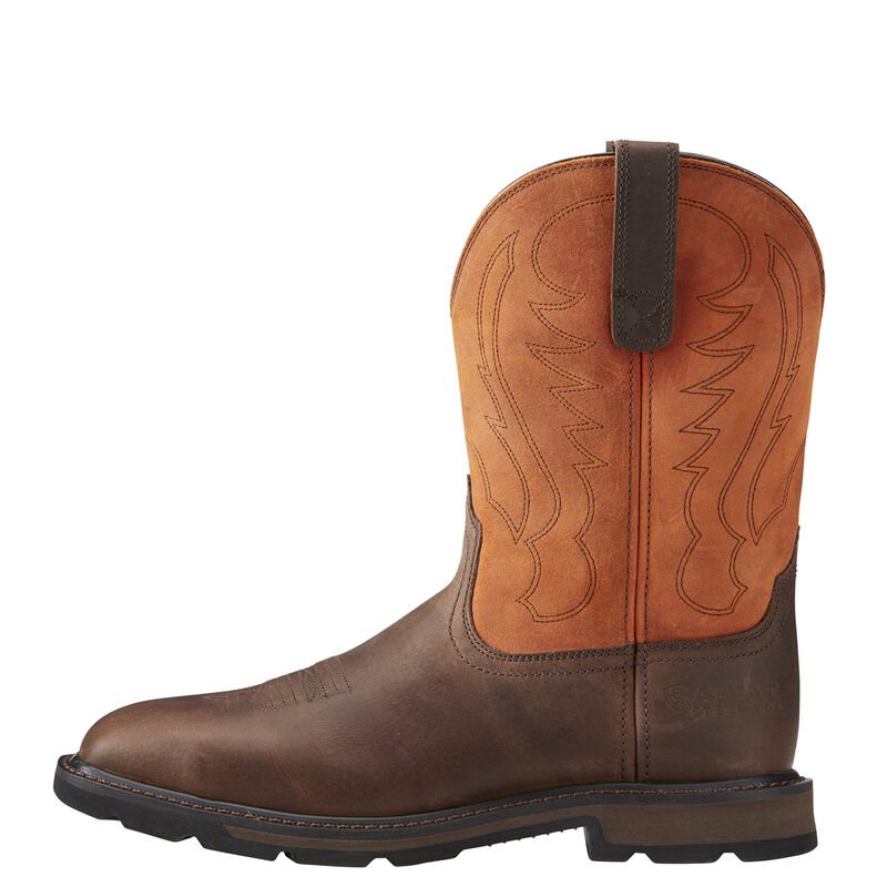 Ariat Groundbreaker Kahverengi Iş Ayakkabıları Erkek (42938-903)